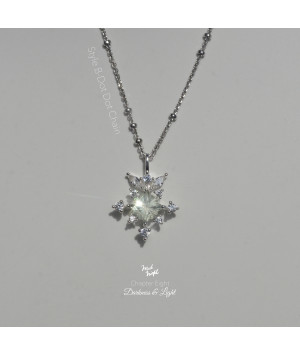 Chapter Three-Green Amethyst Stamp of Light Necklace